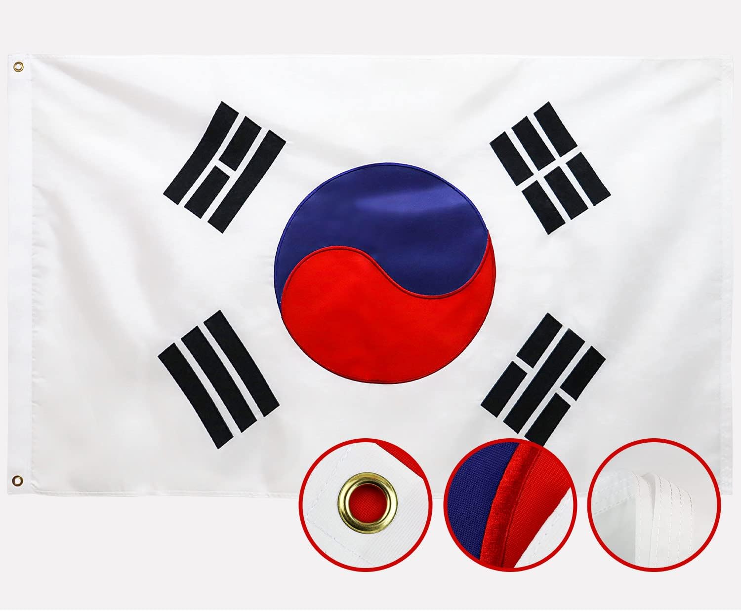 城区韩国国旗 3x5ft